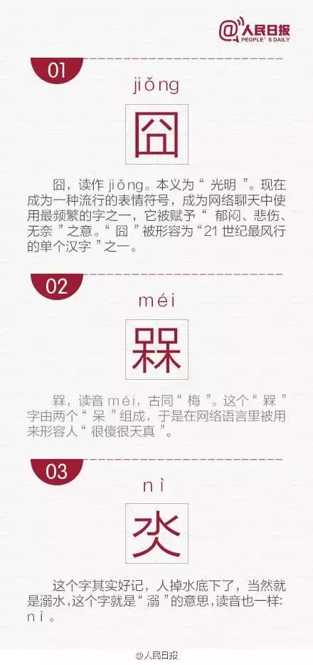 “兲”字你会读吗？《人民日报》选出的最难认的30个汉字