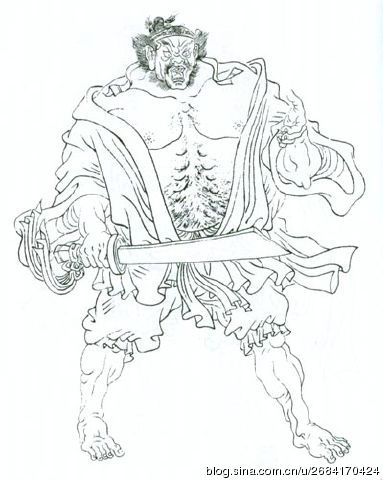 白描水浒三十六天罡星