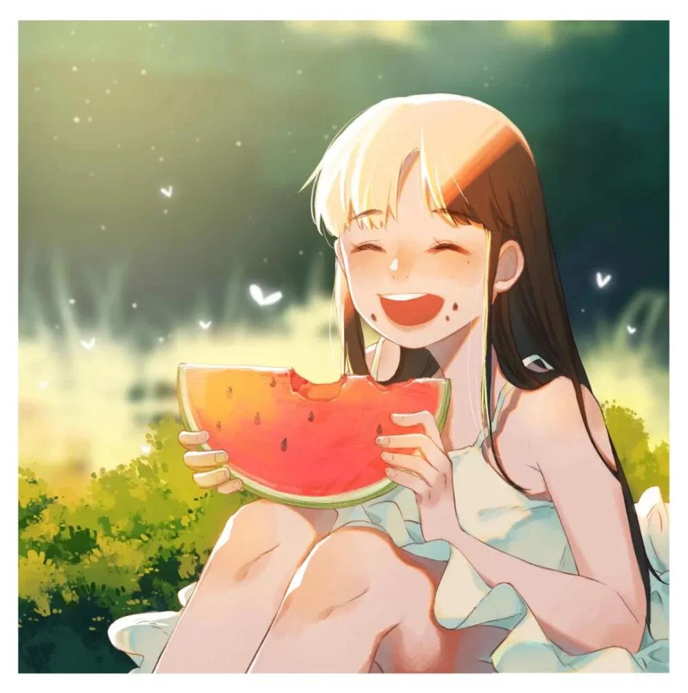 情侣头像，清新唯美