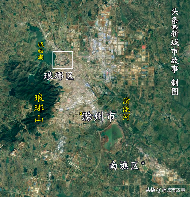 中国行政区划安徽省滁州市