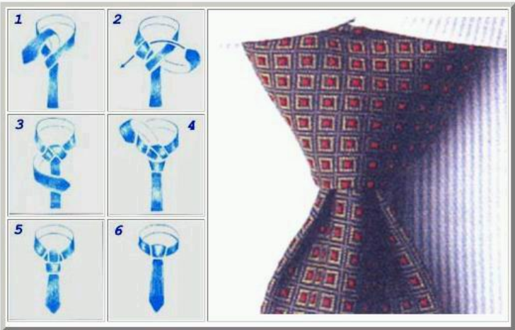 领带结是怎样打的(6种领带打结方法图解)