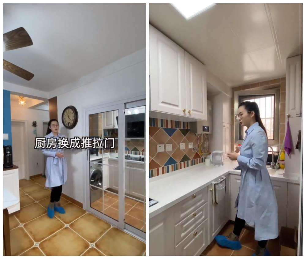 她带儿子住进45㎡学区房：两室无厅老破小变2室2厅，拯救奇葩户型