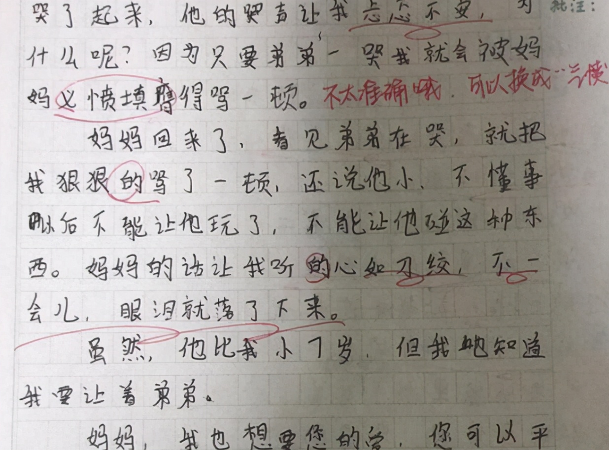 “弟弟一哭，我就忐忑不安”，从小学生作文中，感叹二胎生活现状