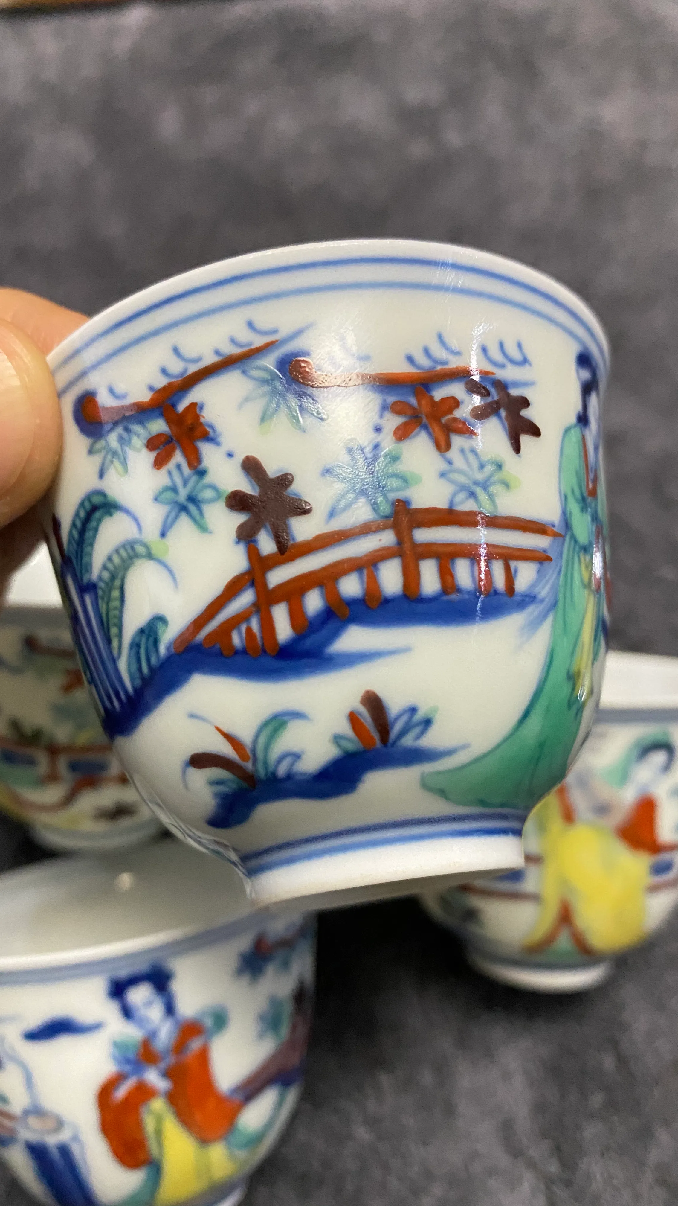 大明成化斗彩瓷器鉴定要点分享~成化真品打样!