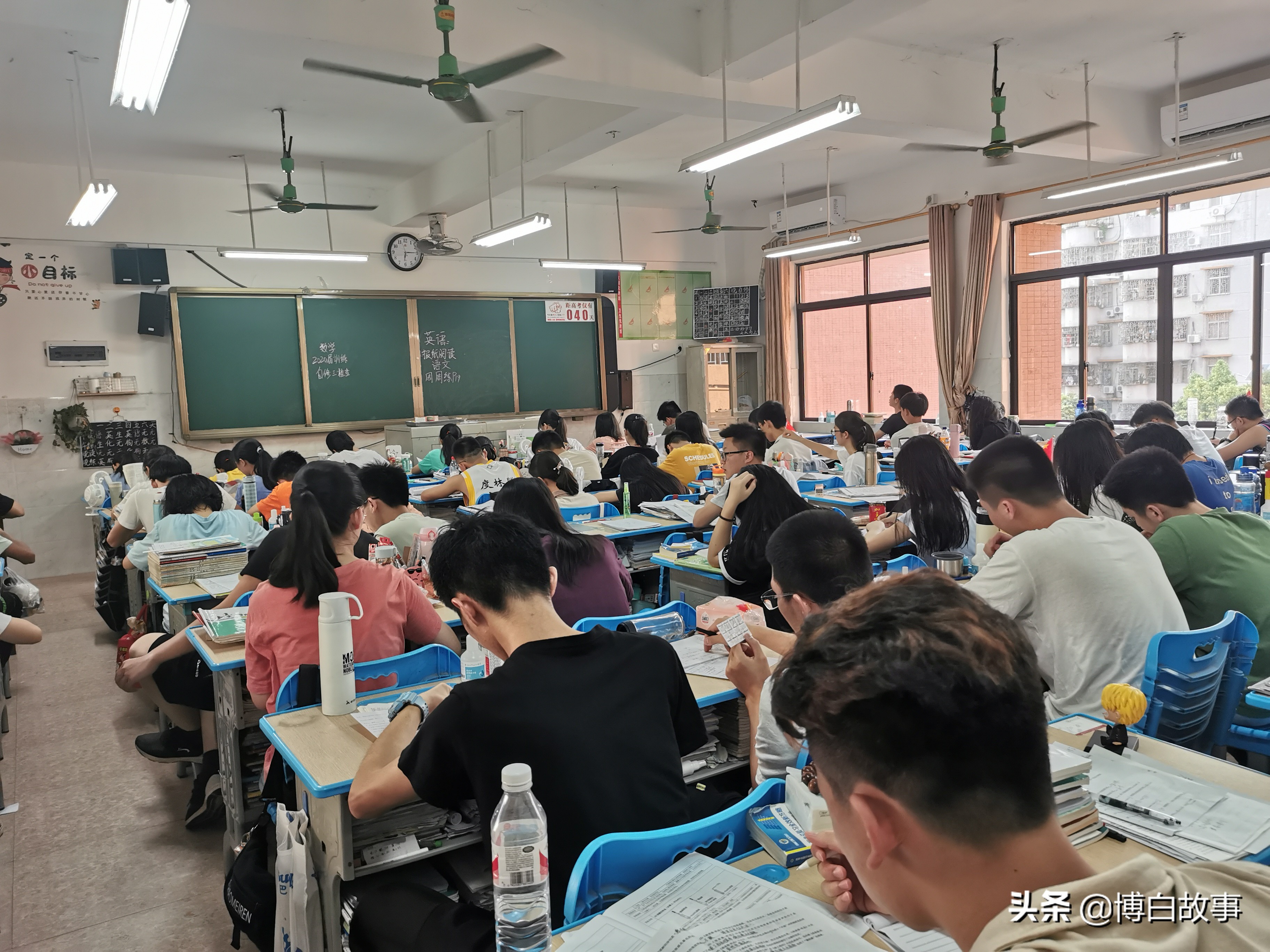 广西博白县中学做了大量工作，确保考生以最佳状态参加高考