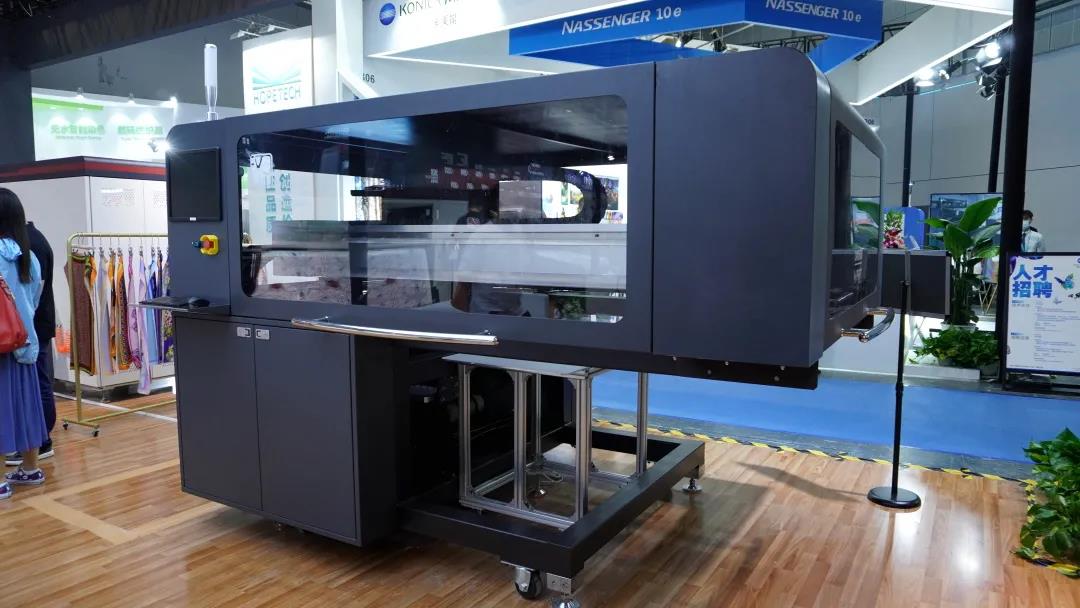 ITMA ASIA上，汉印隆重发布5款京瓷喷头工业数码印花机