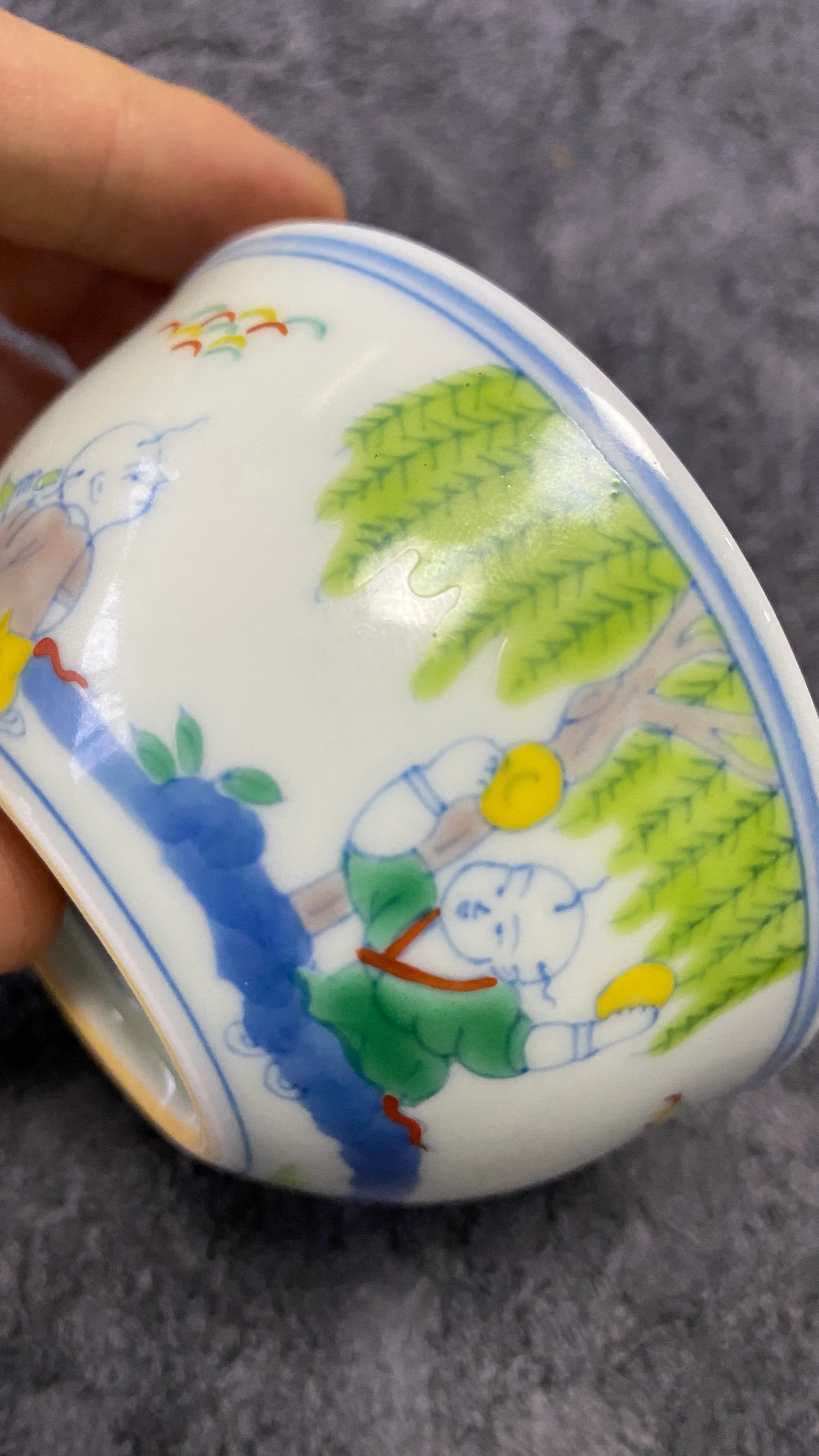 大明成化斗彩瓷器鉴定要点分享~成化真品打样!