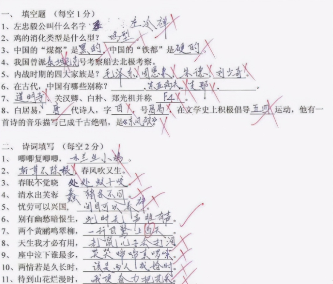 职高期末试卷曝光，阅卷老师无奈摇头，难怪家长不愿让学生去看