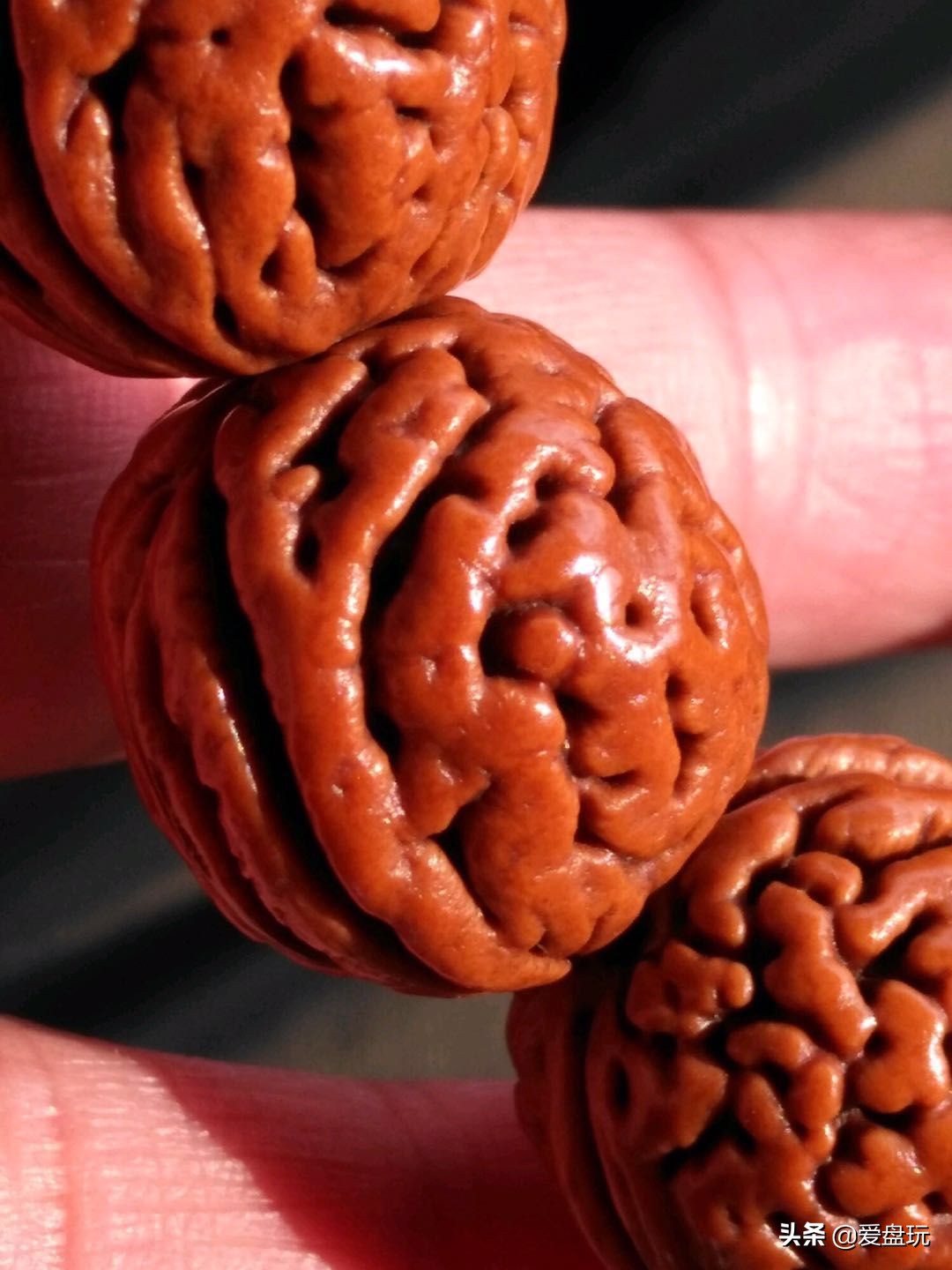 男人手串玩成这样,才叫帅气(虎骨珠子怎么辨别真假) 第3张