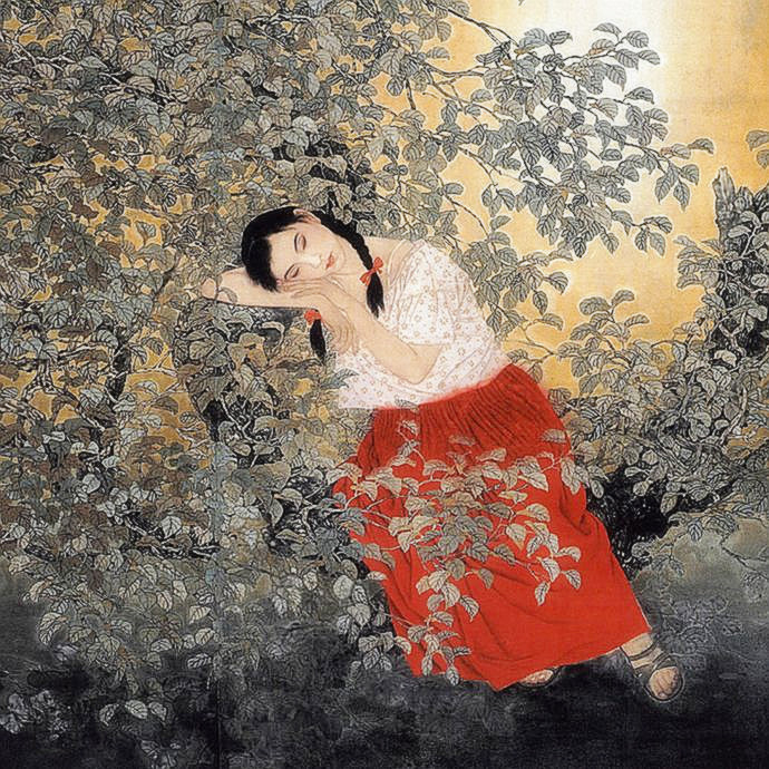 雅俗共赏 幻我两忘——著名画家​于文江笔墨再现东方女性群像