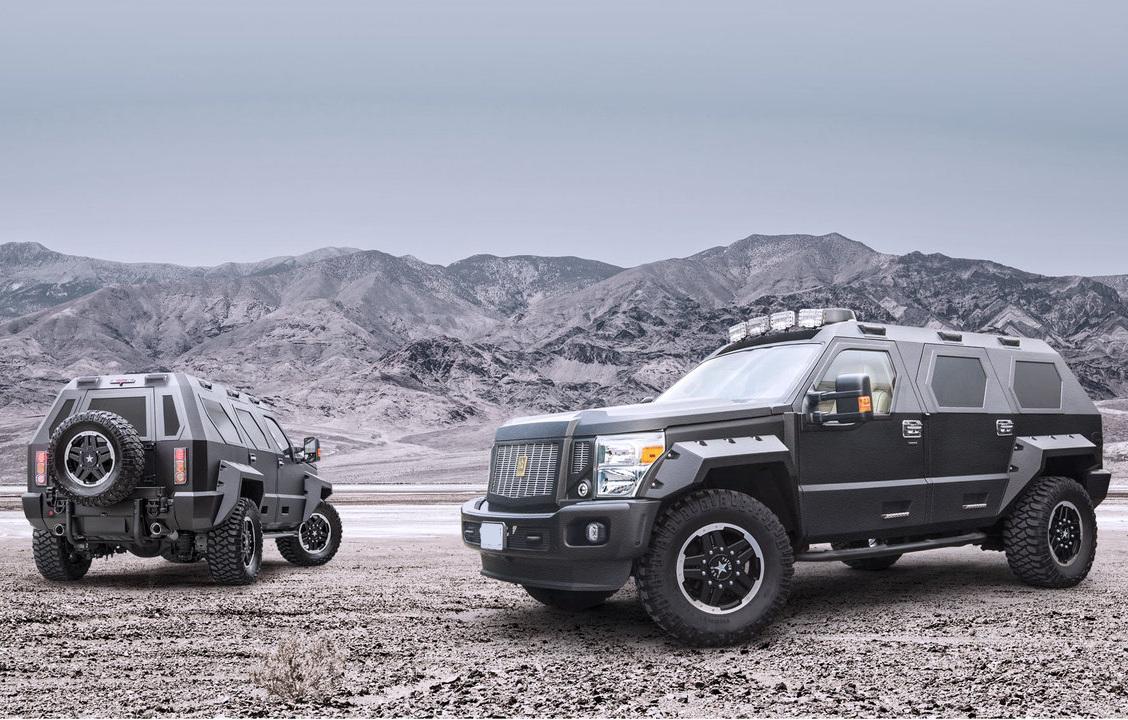 南非派拉蒙掠夺者号称是世界上最不可阻挡的汽车,能抵挡得住7磅tnt