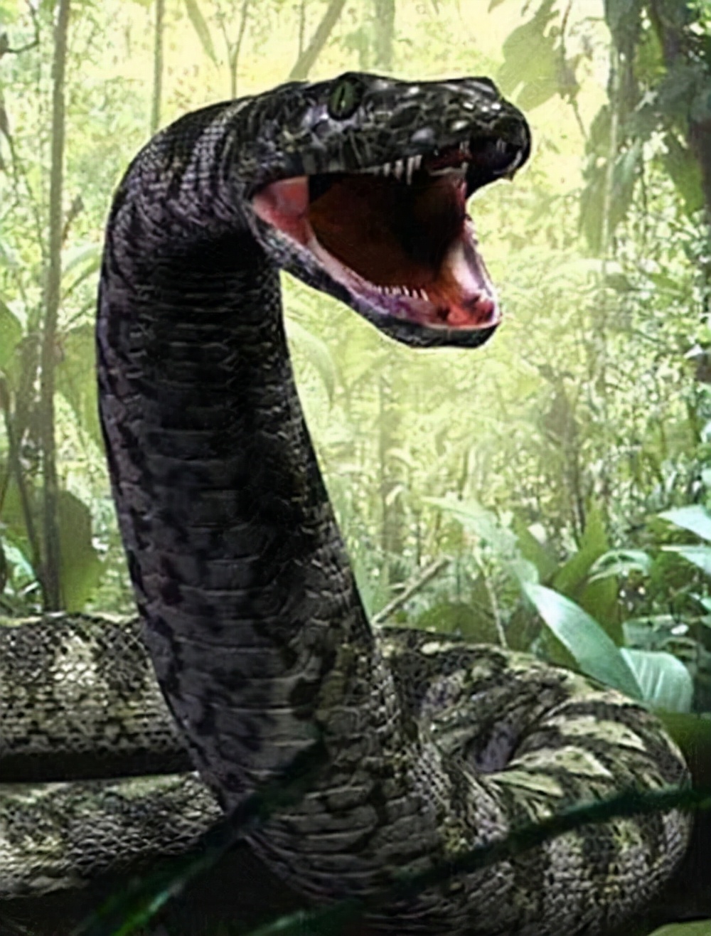 世界最大蟒蛇真实照片可别再相信有100000米蟒蛇