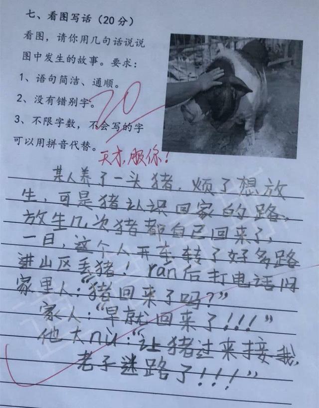 让老师吐血的搞笑作文(爆笑小学生作文:妈妈抓狂,老师吐血!