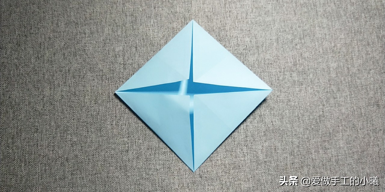 折纸教程：玫瑰花折纸图解，简单漂亮易操作，几步就完成