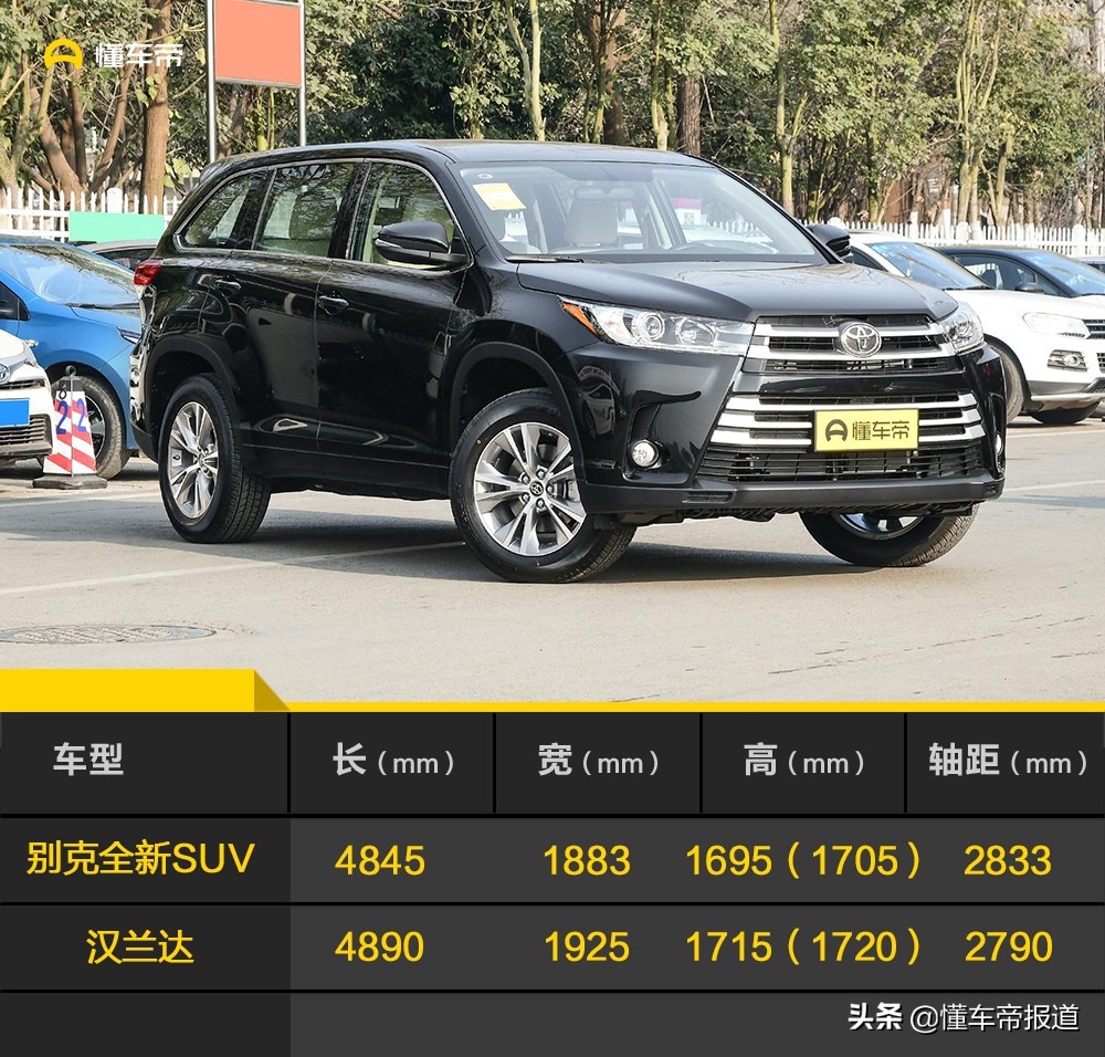 新车｜7座布局，轴距超汉兰达！别克全新SUV将于上海车展首发