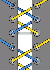 鞋带打结（鞋带打结方法图解）