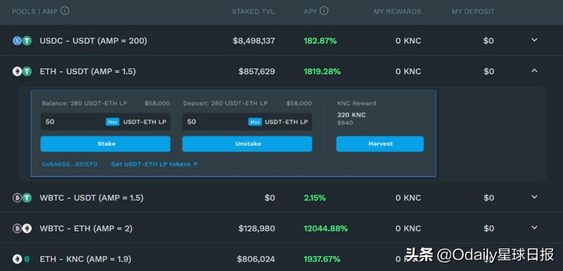 Kyber DMM首个流动性挖矿计划Rainmaker上线（附参与指南）