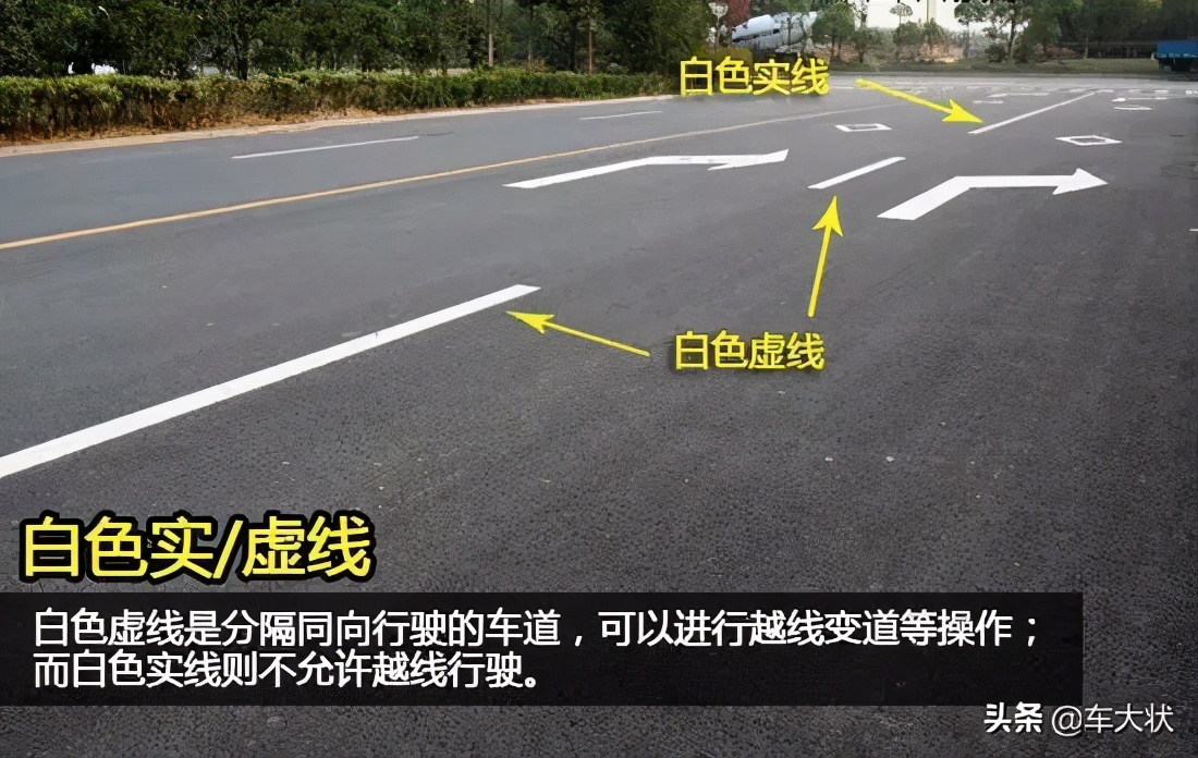 最全的路面标志线，这些标志你要记好了！