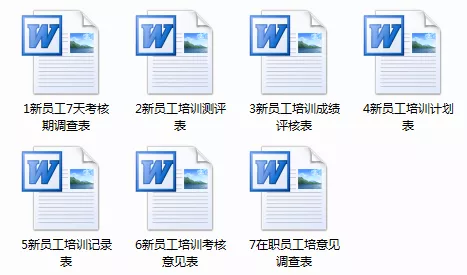 新员工入职培训全套资料.rar（免费模板）