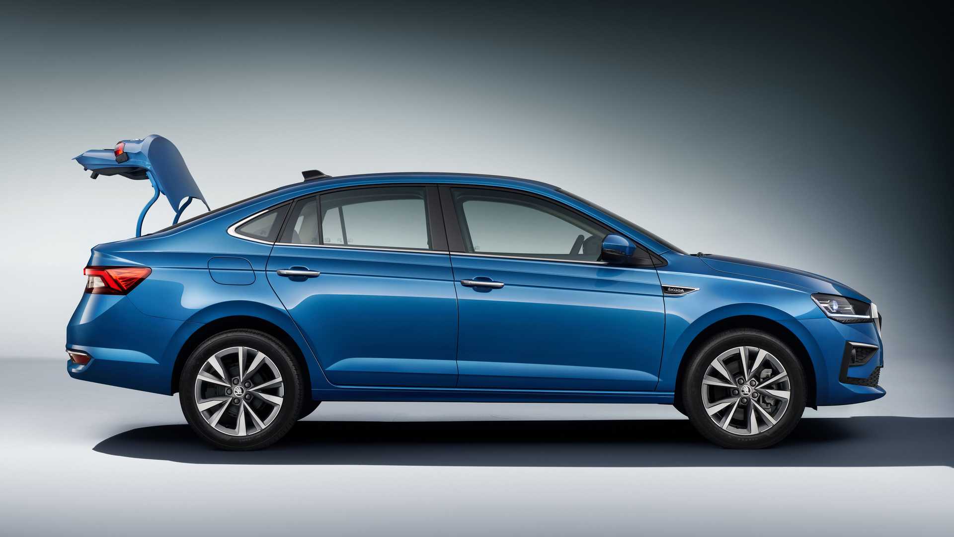 斯柯达Slavia官图发布！印度特供车，竟跟上潮流，放国内也不错