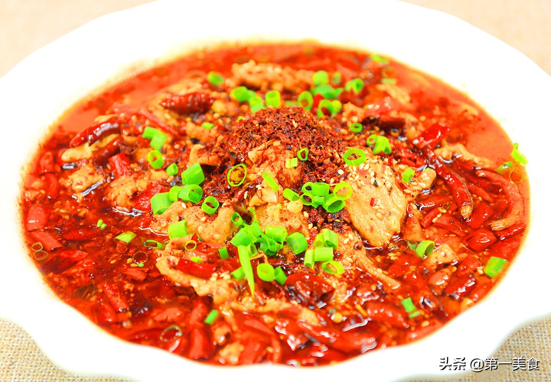 【水煮肉片】做法步骤图 掌握这1个调味 在家也能做出饭店的味-起舞食谱网