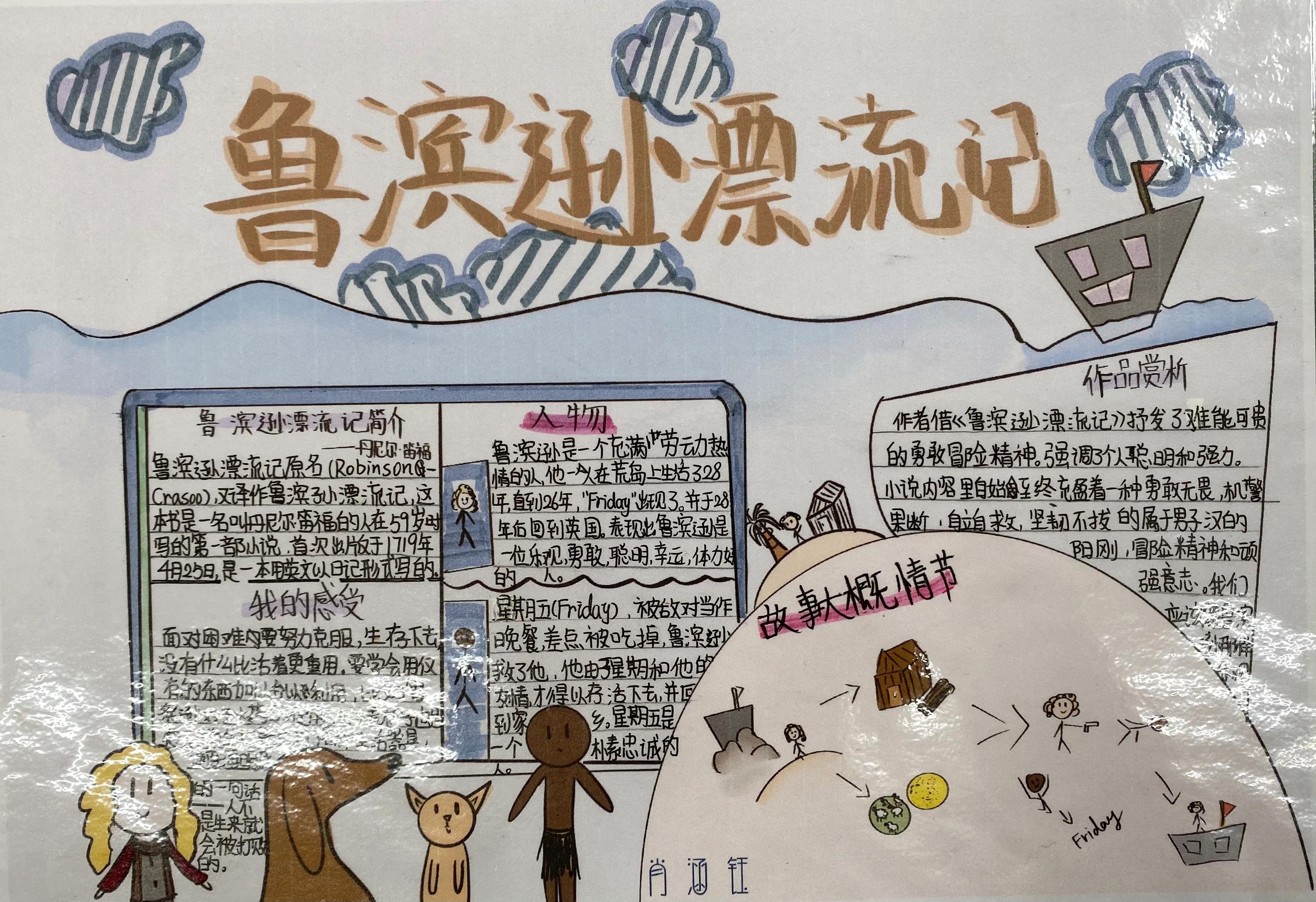 读后感画报六年级总汇90句