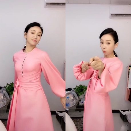 安徽台一姐周群熱舞抬腿露毛褲，被指不矜持，還不如去當喜劇演員