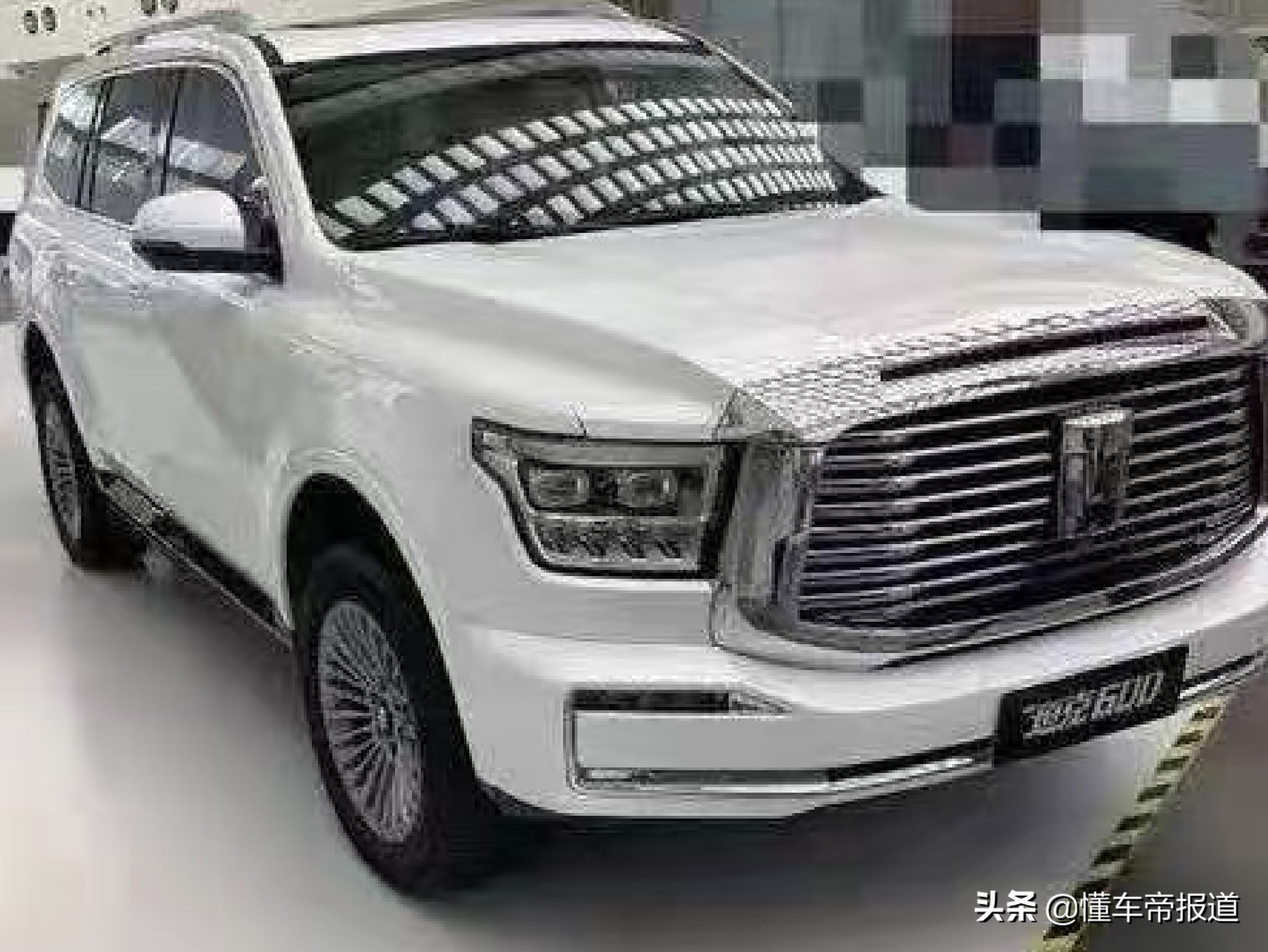 新车｜外观酷似陆巡，豪华不输奔驰？坦克600或将于7月25日下线