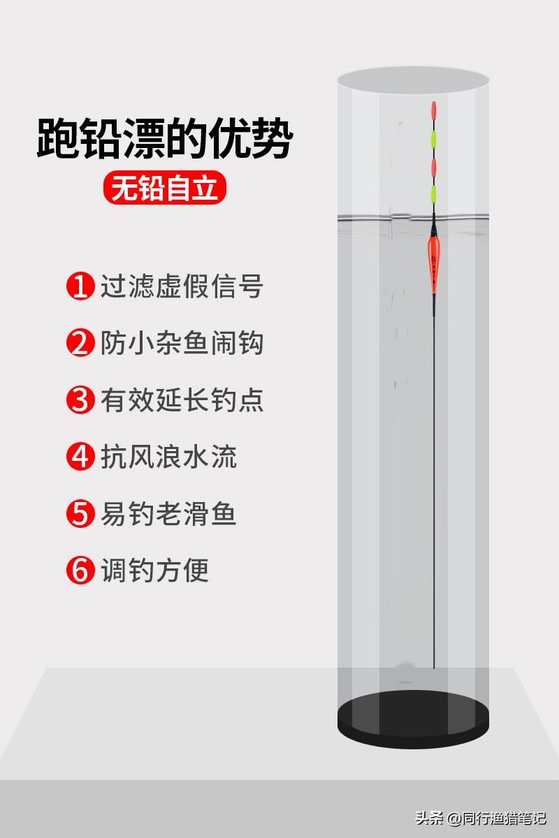 跑铅漂并非钓顿的代名词，别忘了它还有一个别名叫“灵顿漂”