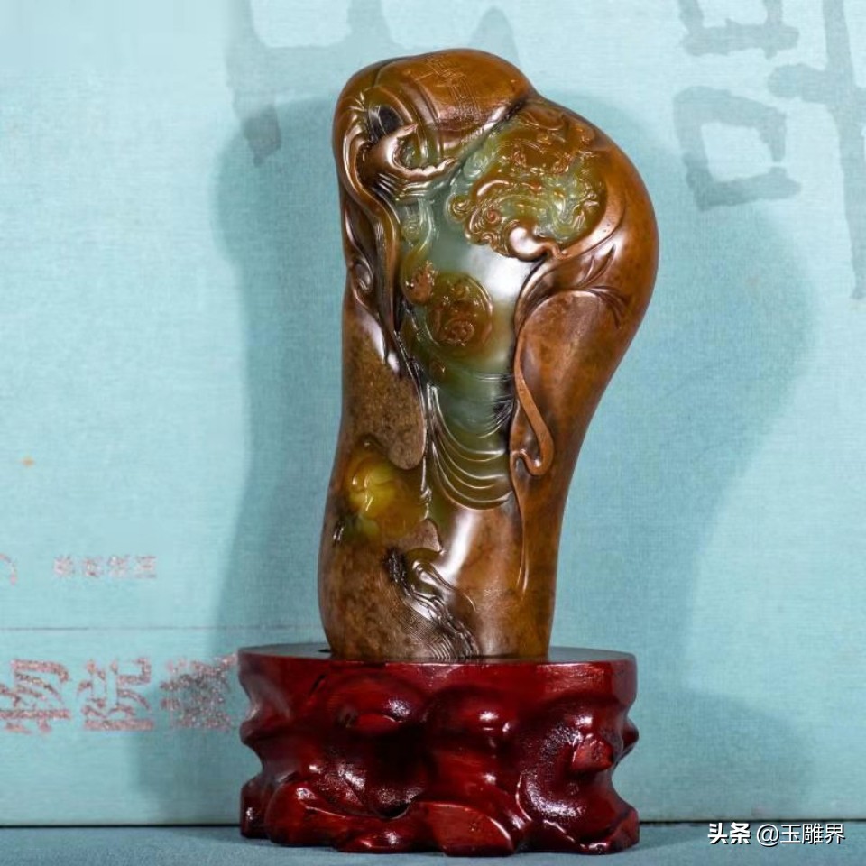 自带韵味的和田籽玉，创意，尽在方寸之间