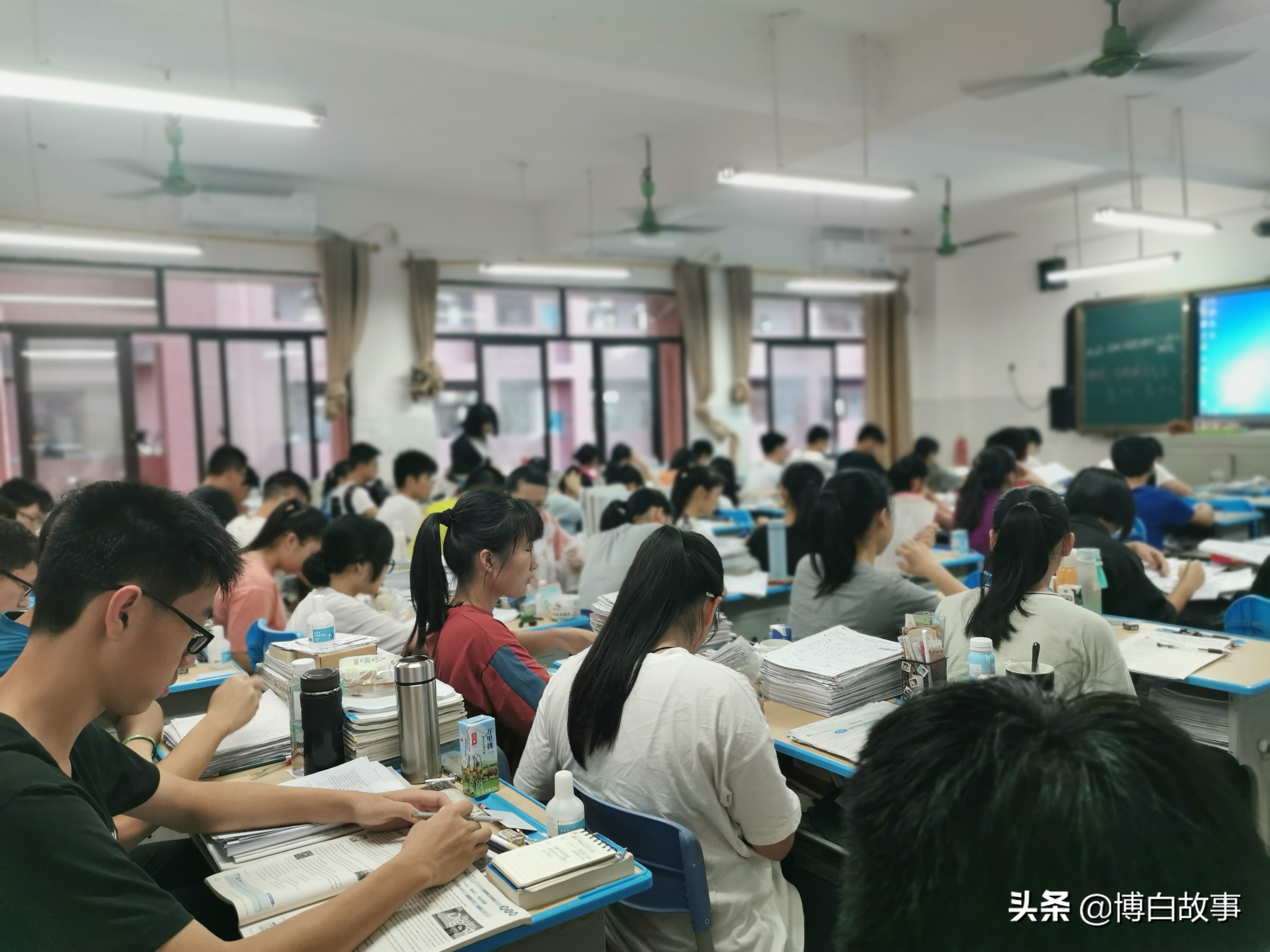 广西博白县中学做了大量工作，确保考生以最佳状态参加高考