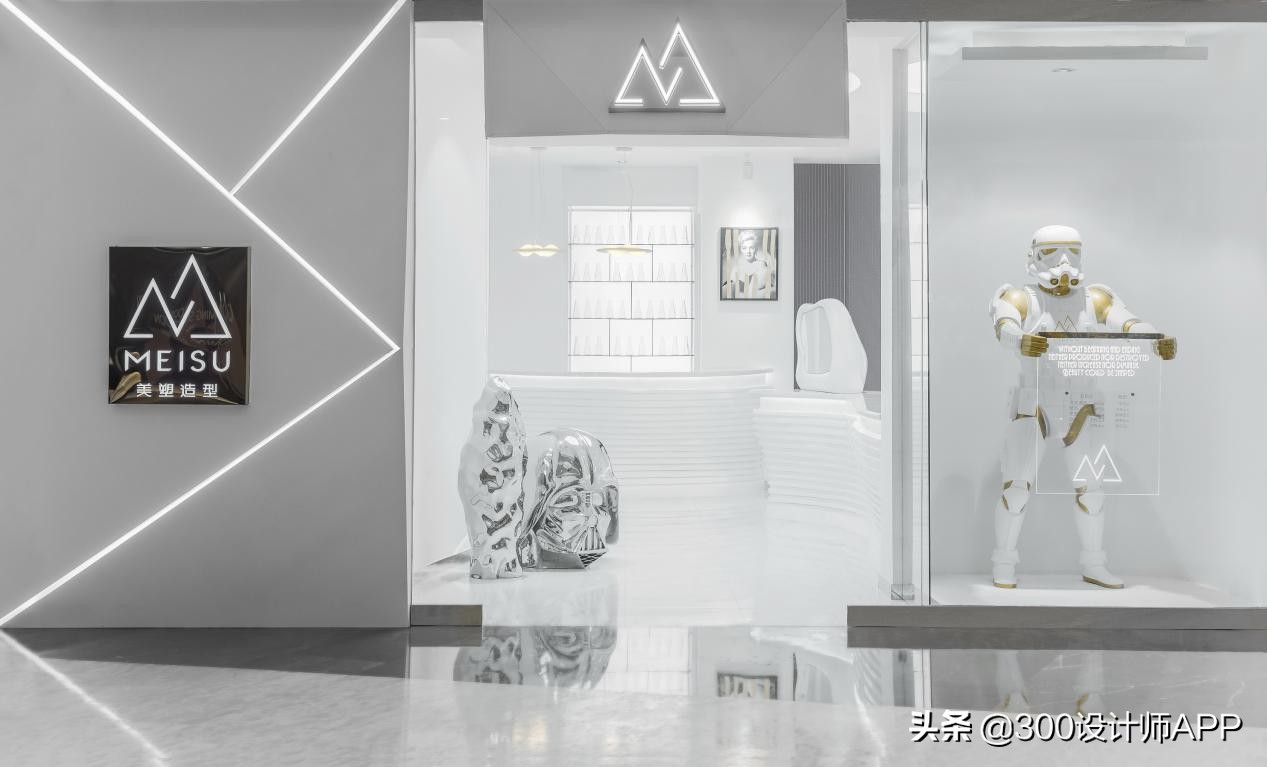 徐年迪设计：二十平米理发店创意装修方案