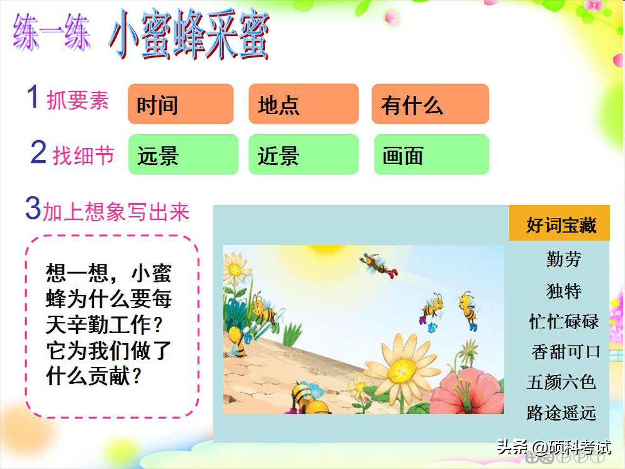 名师讲解：看图写话狠抓要素、找细节、加想象三步曲 干货 收藏好