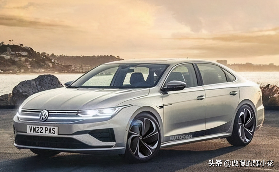 2022款“B9迈腾”曝光，加入保时捷挡杆，内饰媲美BBA