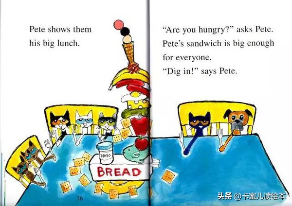 英文有声绘本《Pete's Big Lunch》皮特的丰盛的午餐