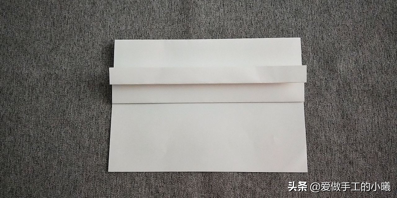 折纸教程：A4纸折出的漂亮信封，简单又实用