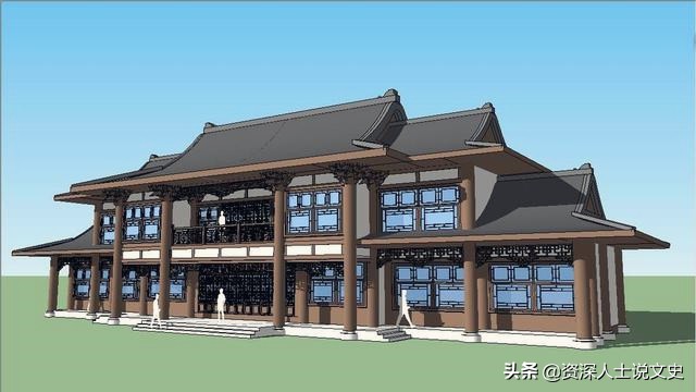 细水楼台｜中轴对称，顺应自然与天人合一，浅析我国汉唐建筑之美