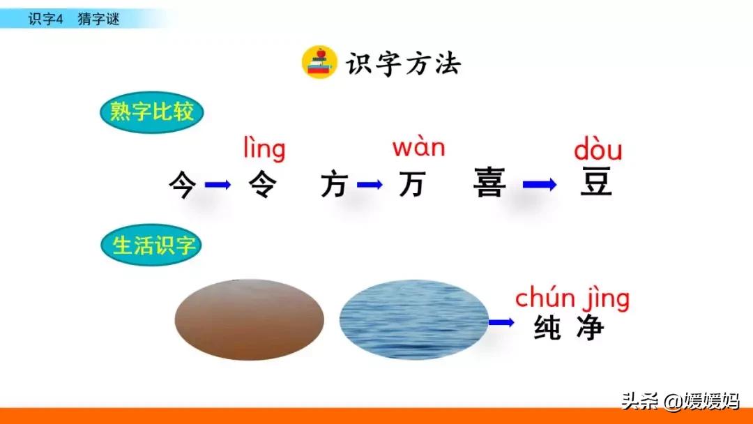 一年级下册语文识字4《猜字谜》图文详解及同步练习