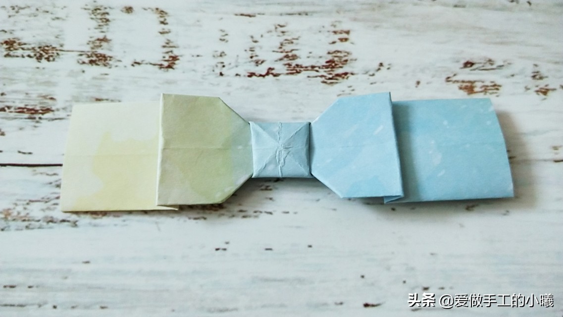好看的蝴蝶结装饰折纸，简单几步轻松学