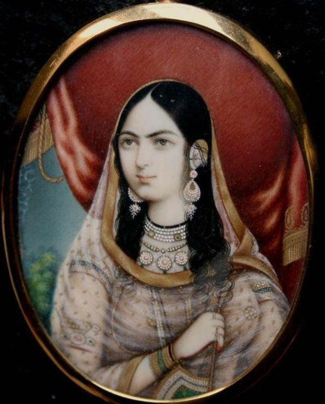 印度皇后泰姬照片图片