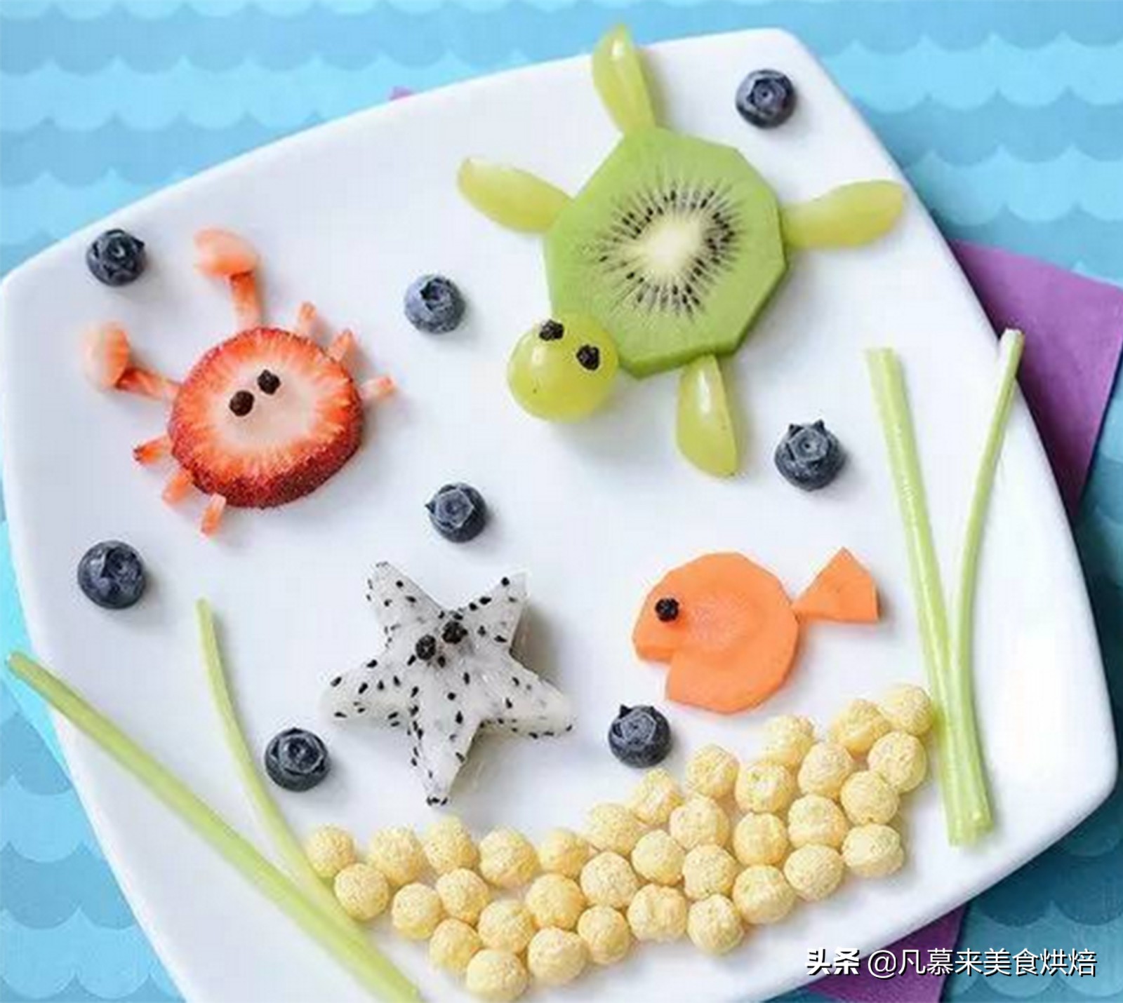 西瓜水果拼盘(5种常见水果拼盘的花样切法教程)