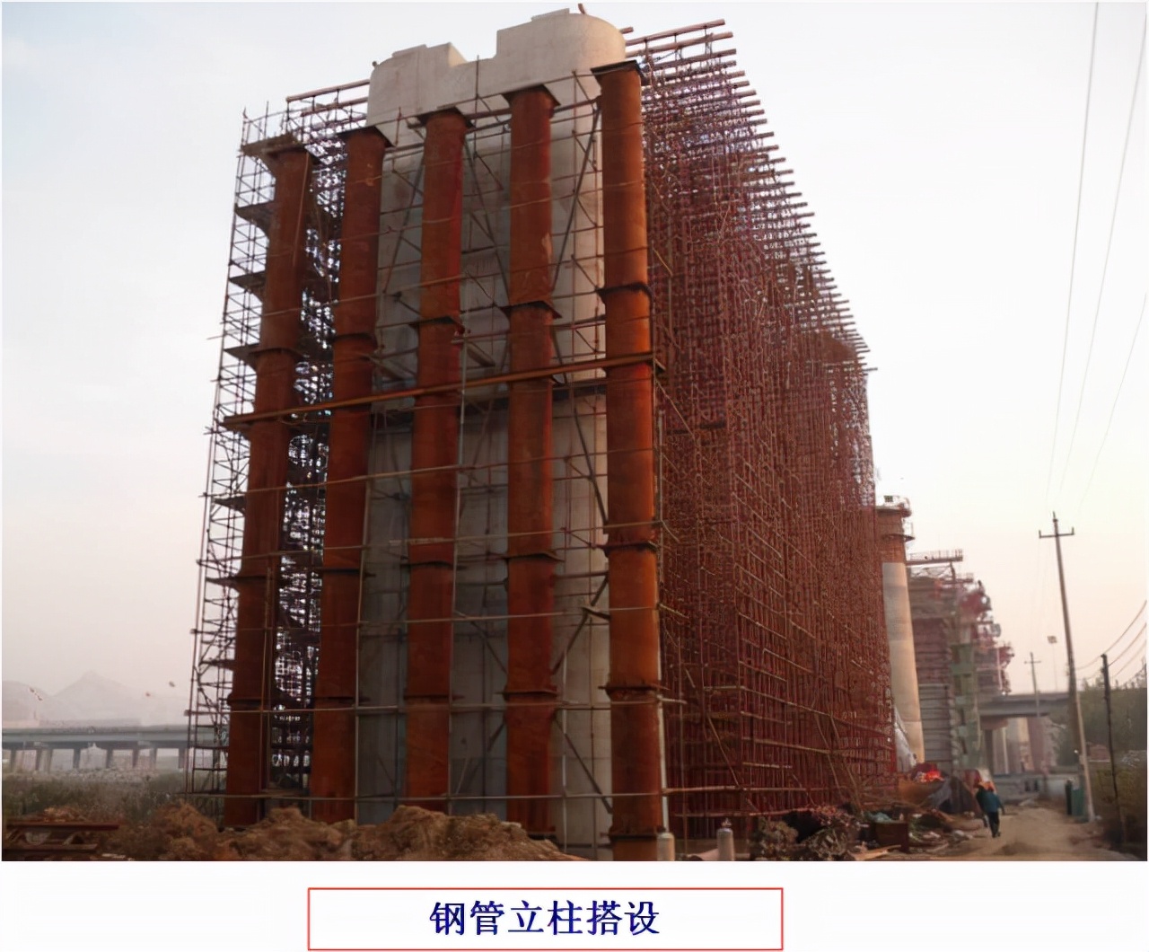 桥梁工程必备！现浇简支箱梁、支架和钢管柱贝雷梁该怎么做？