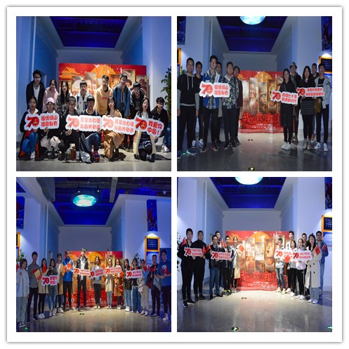 大工电信学部百名师生观看《我和我的祖国》