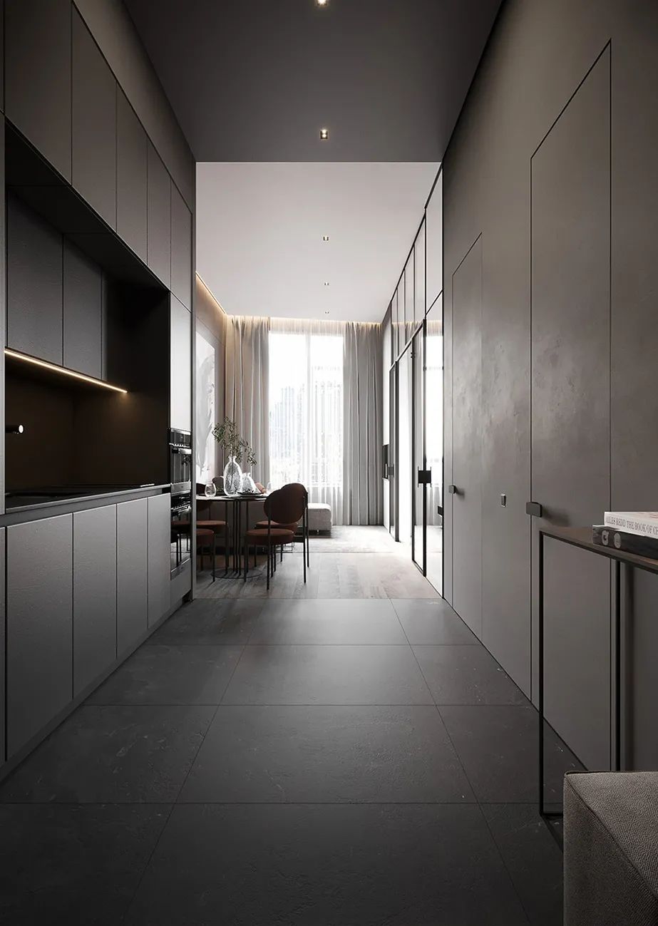 卧室拆掉墙面，全屋开放布局，44㎡小公寓装修后，简直绝了