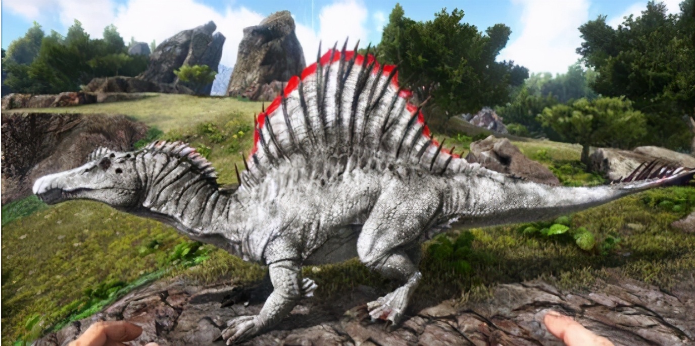 专属buff加成,《方舟生存进化》棘背龙高伤害秘诀离不开水