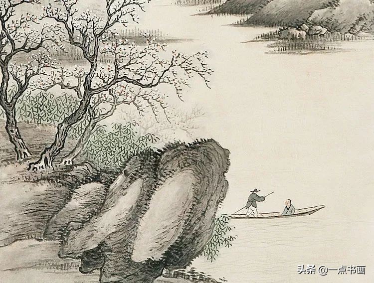 诗+画——春雨霏霏，醉看山水