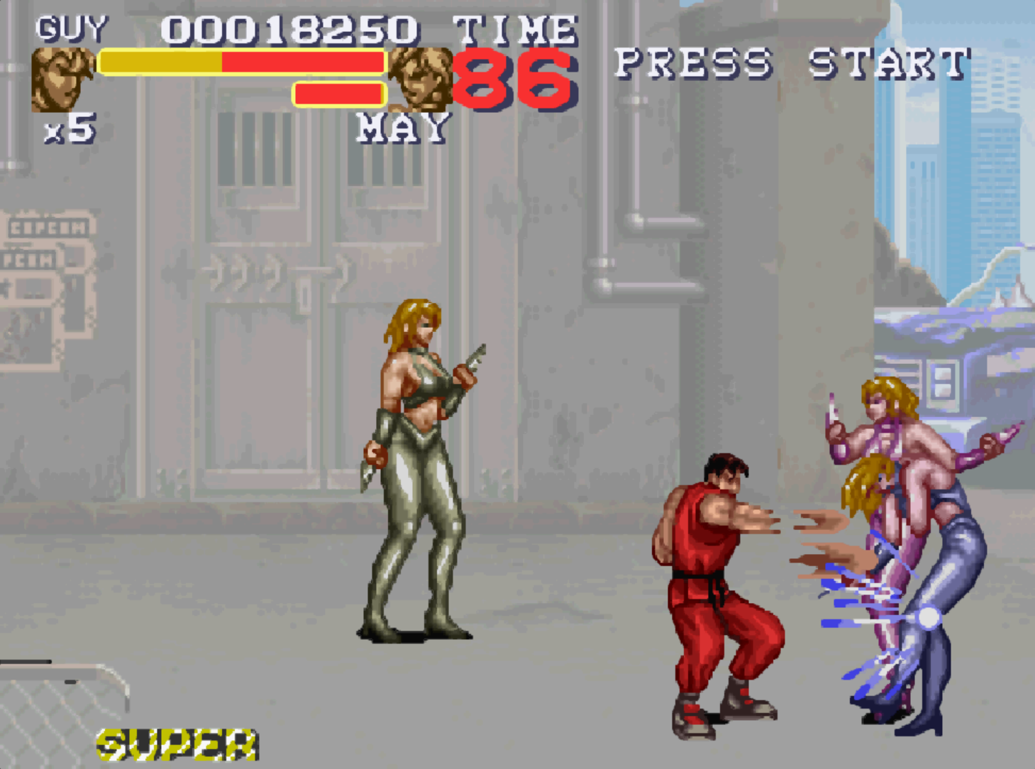 经典游戏《快打旋风》那些风姿绰约的女杂兵，毒药勉强排第三