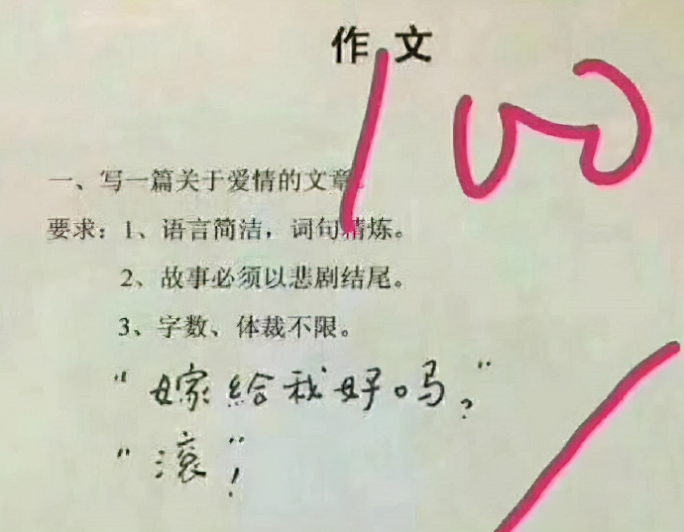 小学生作文低调走红，描述妈妈生动形象，老师：回家让你妈签字