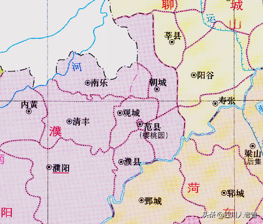 河南省范县,一个县城曾经建在山东省的特殊县