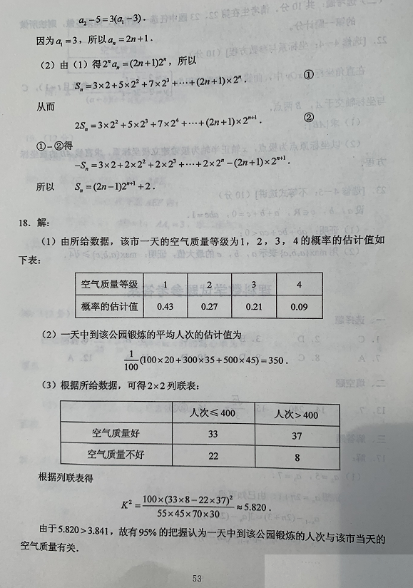 超清！2020年四川高考真题+答案！（文理全科汇总）